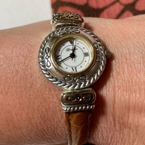 Brighton Cody watch with reversible brown/black leather strap - Picture 10 of 10